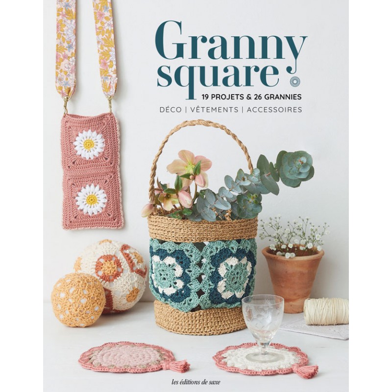 Livre Granny Square – 19 projets et 26 grannies