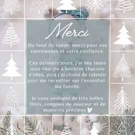 【 M e r c i 】

Ces derniers jours, je me suis faite plus discrète par ici, et ce n’est pas un hasard 🤍

Ma priorité a été claire : travailler sur toutes les commandes de Noël pour pouvoir les expédier à temps. Cela a demandé beaucoup d’énergie, de concentration et de cœur, mais c’était essentiel pour moi.

Une fois cette période intense derrière moi, j’ai ressenti le besoin de déconnecter, de me recentrer sur ma vie personnelle et familiale. Entre les anniversaires et l’arrivée de Noël, j’ai choisi de ralentir, de profiter pleinement de ces instants précieux… et je n’ai absolument aucun regret.

Nous avons partagé tant de moments de joie, de partage et de bonheur en famille, et c’est exactement là où je devais être.

Merci du fond du cœur pour votre confiance, votre patience et votre bienveillance 🤍

Je vous souhaite de très belles fêtes de fin d’année. Profitez de ceux que vous aimez et de la douceur de l’instant…

#pensebonheur #crochet #crochetinspiration #crochetlove #crochetaddict joyeuxnoel christmascrochet ganchillo crocheting häkeln crochetnoel