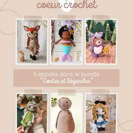 Mes coups de cœur crochet du bundle

Découvrez tous les super projets des copines crocheteuses ! ❣
Il y a de véritables pépites de créativité, Je vous montre mes préférés :

- Ambre, la poupée renarde de Claire @brinsdereverie 
- L'adorable sirène Mami Wata de Julia @cotonetgourmandises
- Le trop mignon loup de Marlène @littlebichons
L'heroine Sylvae la fée de la forêt de Justine @564lamartine
- La jolie hirondelle Bérénice de Laetitia @dans_ma_woolote

Et si je devais en choisir un dans mon livre ce serait ma petite poupée "Alice au pays des merveilles" 👗♦️🐰

Decouvrez ces 6 livres numériques dédiés au crochet dans le bundle "Contes & Légendes" et retrouvez la diversité et la douceur des univers de chaque créatrice qui y ont mis tout leur cœur.

Si vous êtes fan d’amigurumis, vous allez forcément craquer pour l’un (ou plusieurs !) de ces jolis projets.

Le bundle est dispo plus que quelques jours !
C’est le moment parfait pour faire le plein d’inspiration et découvrir de nouveaux univers crochet ❥ 

#pensebonheur #crochet #amigurumi #crochetamigurumi #ebookcrochet
