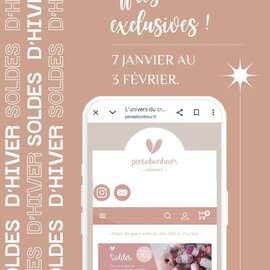 【 S o l d e s   d' h i v e r 】

C'est les soldes chez @pensebonheur !

Faites vous plaisir sur une grande sélection d'articles :
- pelotes Ricorumi : Spray, Spin Spin, Twinkly Twinkly et Nilli Nilli
- pelotes Ricobaby Dream;
- tous les livres;
- tous les marqueurs de mailles,
- la majorité des kits;
- et bien sûr sur tous les patrons ! 

ღ

Offre valable jusqu'au mardi 3 février. 

#pensebonheur #crochet #hook #amigurumi #amigurumis