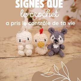 Bon… soyons honnêtes 

À partir de combien de signes on admet officiellement qu’on est accro au crochet ? 🧶😂

Perso le “encore un rang” avant de dormir… je le connais un peu trop bien.

Et vous, lequel vous représente le plus ? 

#pensebonheur #crochet #humourcrochet #crochetaddict #amigurumiaddict